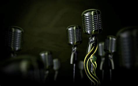 Music Microphone Wallpapers Wallpaper Cave