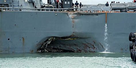 Merchant Ship Collisions Spur Us Navy To Review Safety Tradewinds