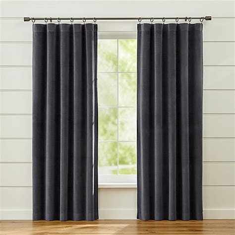 4.6 out of 5 stars. Windsor Dark Grey Curtains | Crate and Barrel