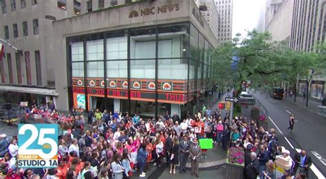Today's shocks are tomorrow's conventions. 'Today' marks milestone in Studio 1A - NewscastStudio