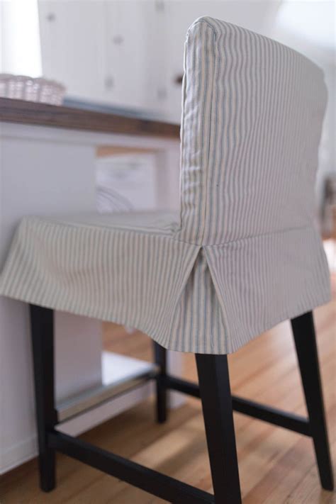 Add a decorative accent or conceal old, ripped or stained upholstery with these slipcovers. How to Sew a Parsons Chair Slipcover for the IKEA ...