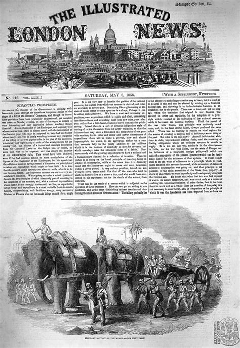 llustrated london news 8 may 1858 indian mutiny full front cover