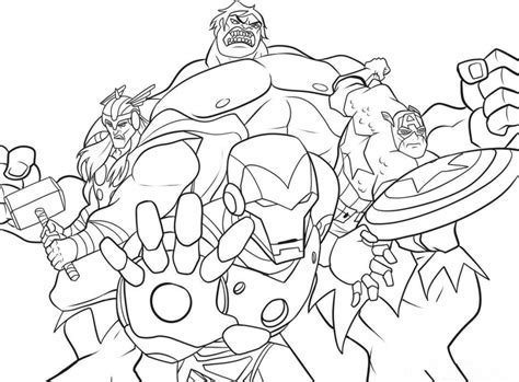 Get This marvel avengers coloring pages 8dbem