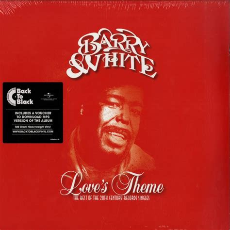 Barry White Loves Theme The Best Of The 20th Century Records