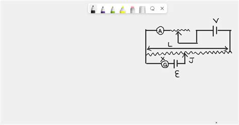 Solved Draw A Neat Labelled Diagram Of A Simple Potentiometer Used To