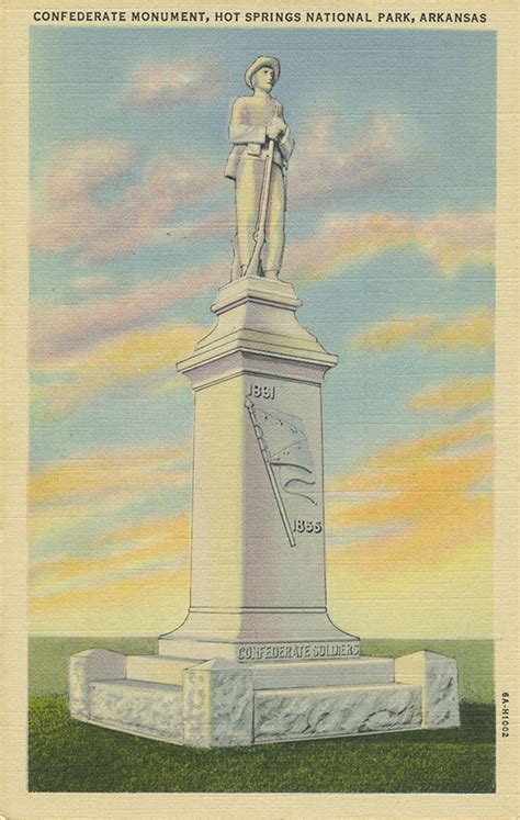 Fountain lake monument, inc, hot springs. Hot Springs Confederate Monument - Encyclopedia of Arkansas