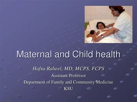 Ppt Maternal And Child Health Powerpoint Presentation Free Download