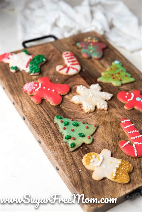 Let the icing sit atop the cookies for a few hours (or. Sugar Free Sugar Cookies (Low Carb, Keto, Nut Free, Gluten ...