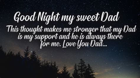 Good Night Messages For Father Night Wishes For Dad Good Night Messages