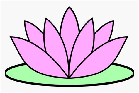Pink Lotus Flower Clip Art At Clkercom Vector Clip Lotus Flower