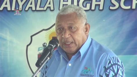 Fijian Prime Minister Officially Opens Naiyala High School