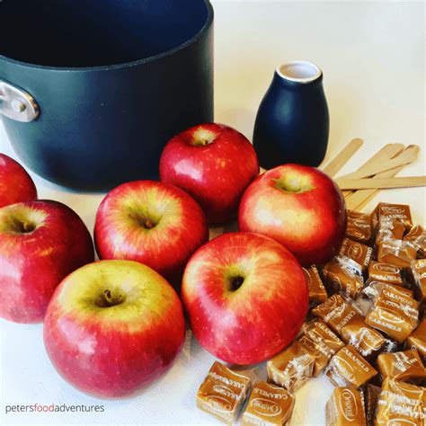 Caramel Apples Recipe Peters Food Adventures