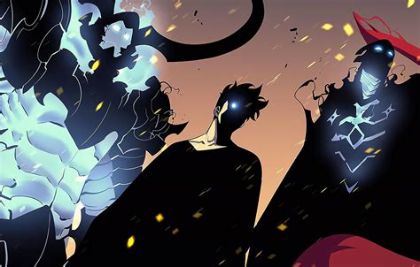 Wallpaper guy, demons, Iron, Sung Jin-Woo, Solo Leveling, Igris, Raising the level alone images ...