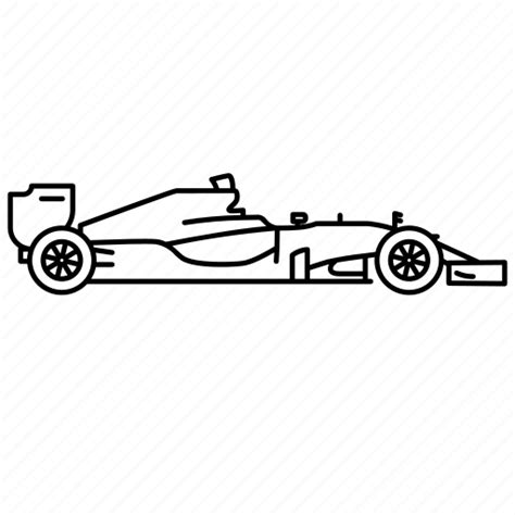 Car F1 Formula 1 Hybrid Mercedes Rosberg W07 Icon Download On