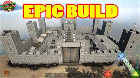 Ark Survival Evolved Epic Castle Build Northland You Gotta See It