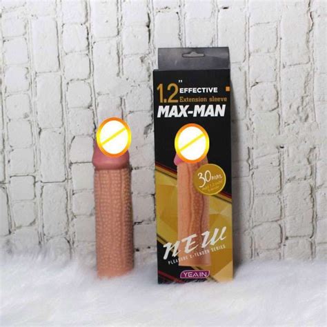 promo alat bantu sex toys pria wanita kondom extension sleeve asli maxman diskon 17 di seller