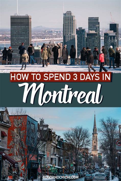the perfect 3 days in montreal itinerary montreal in winter montreal travel montreal travel
