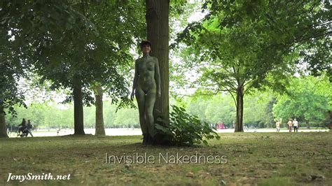 nudez invisível na cidade arte corporal com nudez pública xhamster