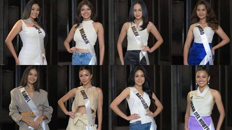 Look The Official Candidates Of Miss Universe Philippines 2023 Push Ph
