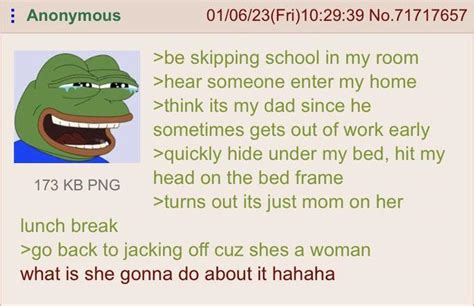 Anon Skips School Rgreentext Greentext Stories Know Your Meme