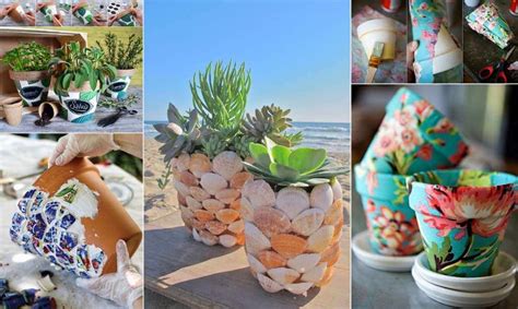 10 Fun Ideas To Decorate Your Flower Pots