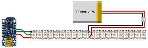 How to use led strip light connectors real tutorial, not a sales pitch. Wiring & Soldering | Larson Scanner Shades (Trinket-Powered NeoPixel LED Strip Glasses ...