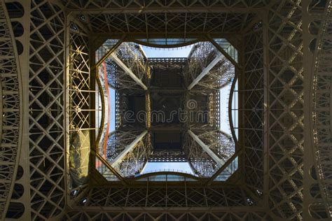 Eiffel Tower From Below Stock Image Image Of Beneath 93071597