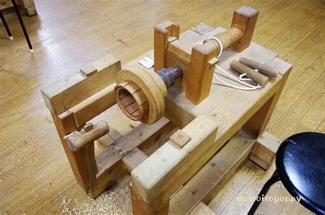 Traditional Japanese lathe | Svarv