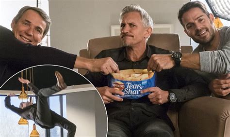 Walkers Crisps Ad Sees Gary Lineker Launched From His Chair With Jamie Redknapp