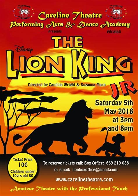 Eliteprint Best Uk Musical Theatre Posters The Lion King On 250gsm