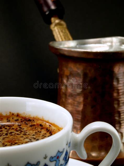 Turkse Koffie Stock Afbeelding Image Of Koffie Schotel 8532405
