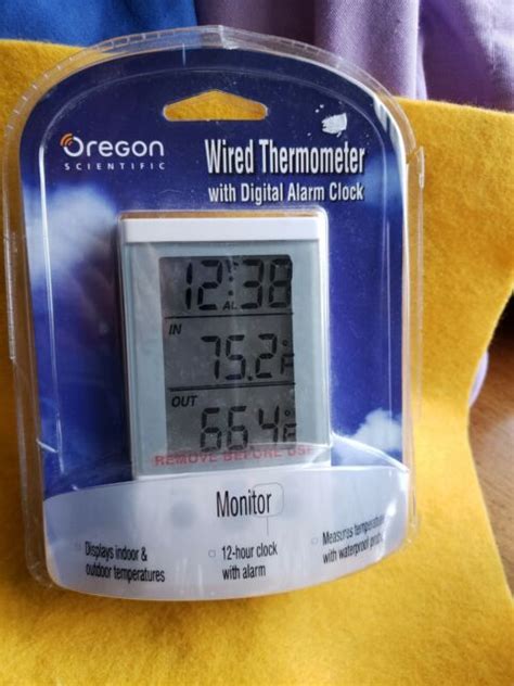 Oregon Scientific Emr201 Wireless Indooroutdoor Thermometer For Sale