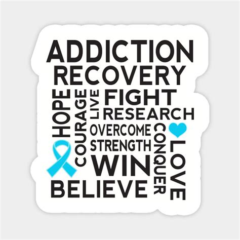 Addiction Recovery Awareness Ribbon Addiction Recovery Awareness