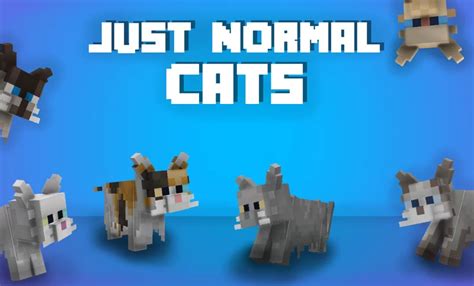 Just Normal Cats Minecraft Texture Pack