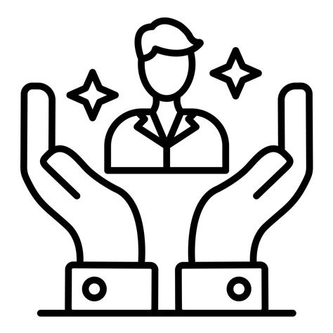 Personalized Care Line Icon 14730439 Vector Art at Vecteezy