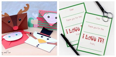 They can color their own card and write a personal message in it. Printable Christmas Cards For Kids - Kids Craft Room