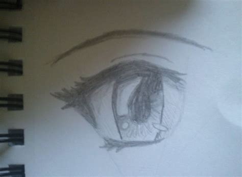 Connect the lines using a short, straight line, enclosing the upper eye. How to Draw Simple Anime Eyes: 5 Steps (with Pictures) - wikiHow