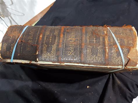 Antique Bible Dated 1840