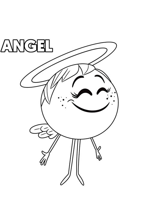 The Emoji Movie coloring page to download and print for free