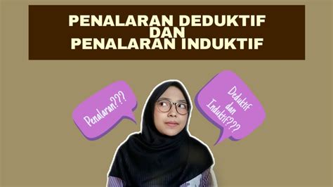 Penalaran yang dilakukan joni ini adalah penalaran induktif. Penalaran Induktif Dan Deduktif Adalah - Penalaran Induktif Dan Deduktif Youtube / Penalaran ...