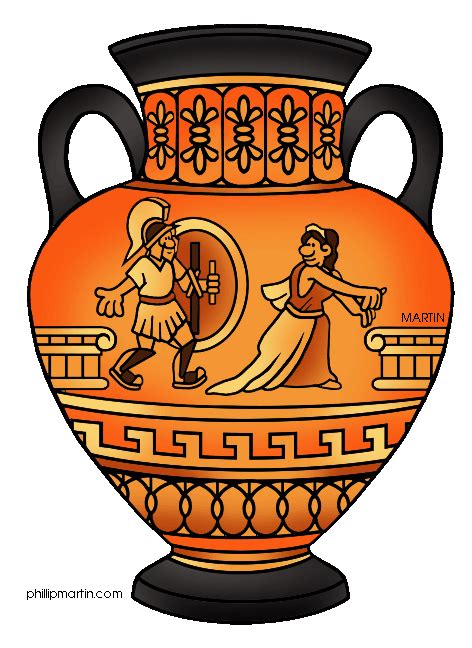 Image result for greek gods and goddesses free clip art. Grecian Urn clip art | Ancient greek art, Greek art ...