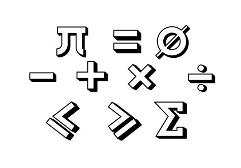 Mathematics Symbols