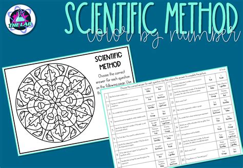 Scientific Method Colour By Number Teaching Resources