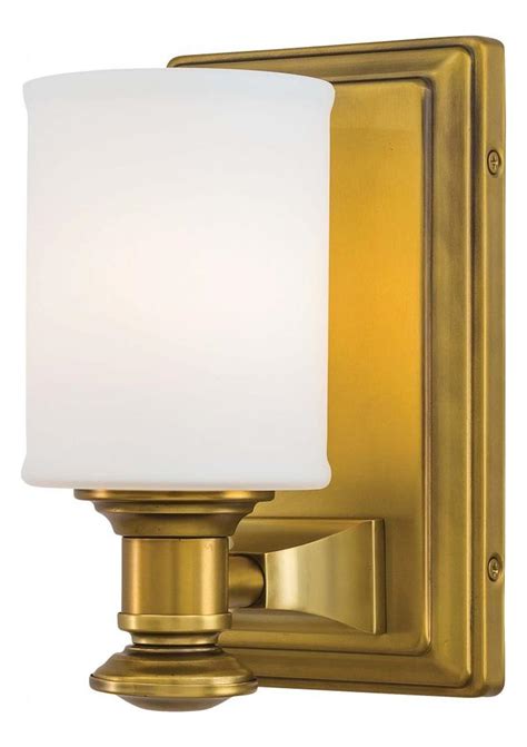 Learn more about bath wall sconces. Minka-Lavery Liberty Gold 1 Light Bathroom Sconce From The ...