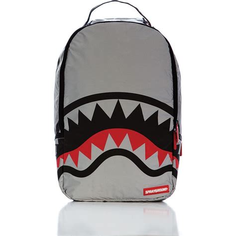 Spongebob squarepants backpack crabby patty mixblock backpack bioworld in stock! Sprayground Reflective 3M Backpack | Shark | Bags ...