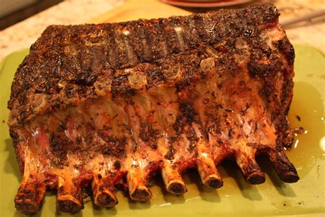 Grilled Rack Of Pork With Rosemary Garlic And Sage Tastingspoons