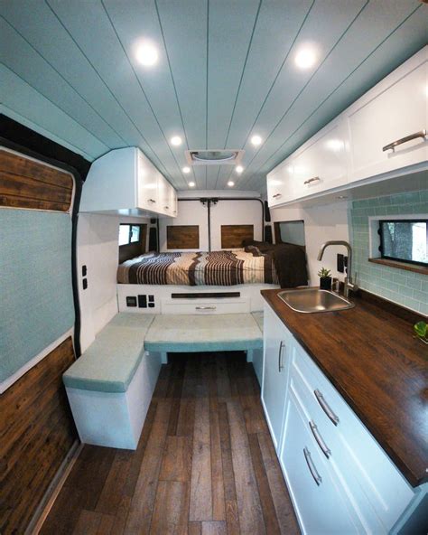 Dodge Promaster Conversions Parked In Paradise