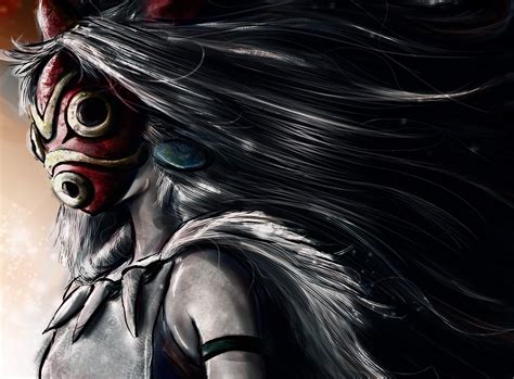 Anime Princess Mononoke Hd Wallpaper