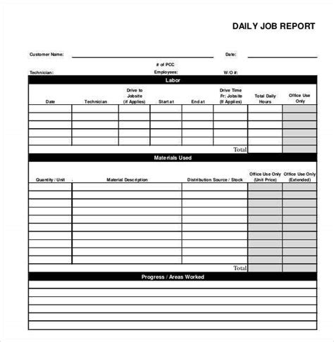 Do you specialise in excel jobs? 64+ Daily Report Templates - Word, PDF, Excel, Google Docs | Free & Premium Templates