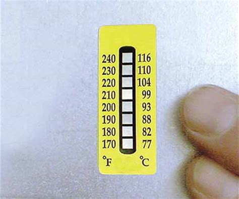 Temperature Labels And Heat Sensitive Indicator Stickers Ruilabels